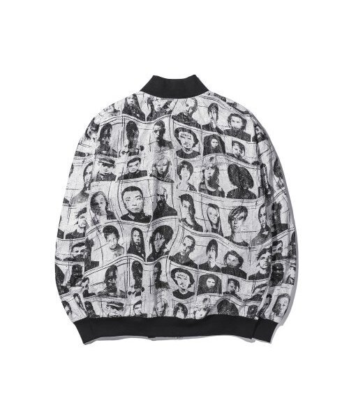 EXTRAORDINARY(エクストラオーディナリー)の「TYVEK PORTRAIT PRINTING JUMPER WHITE(ナイロンジャケット・メンズ・その他・LARGE/MEDIUM/X-LARGE)」の2枚目の写真