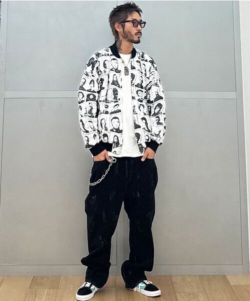 EXTRAORDINARY(エクストラオーディナリー)の「TYVEK PORTRAIT PRINTING JUMPER WHITE(ナイロンジャケット・メンズ・その他・LARGE/MEDIUM/X-LARGE)」の9枚目の写真