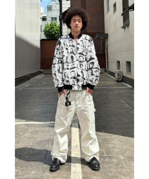 EXTRAORDINARY(エクストラオーディナリー)の「TYVEK PORTRAIT PRINTING JUMPER WHITE(ナイロンジャケット・メンズ・その他・LARGE/MEDIUM/X-LARGE)」の11枚目の写真