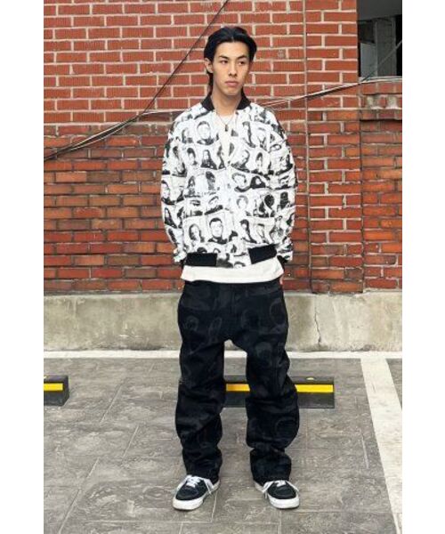 EXTRAORDINARY(エクストラオーディナリー)の「TYVEK PORTRAIT PRINTING JUMPER WHITE(ナイロンジャケット・メンズ・その他・LARGE/MEDIUM/X-LARGE)」の12枚目の写真