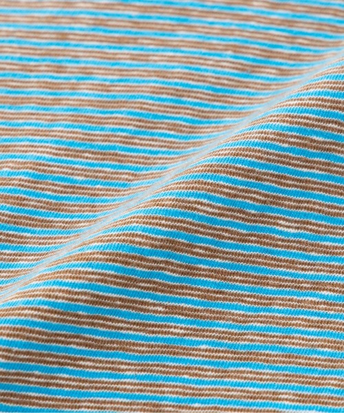 SEA(シー)の「スケーターストライプ L/S TEE(Tシャツ/カットソー・レディース・ベージュ/ブルー・2/0)」の12枚目の写真