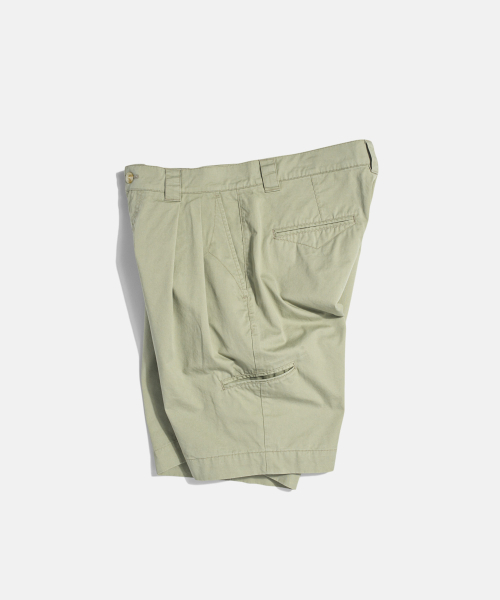ESPIONAGE（エスピオナジ）の「Double Pleats Chino Shorts Khaki Beige（その他パンツ・レディース・その他・MEDIUM/LARGE/X-LARGE）」の2枚目の写真
