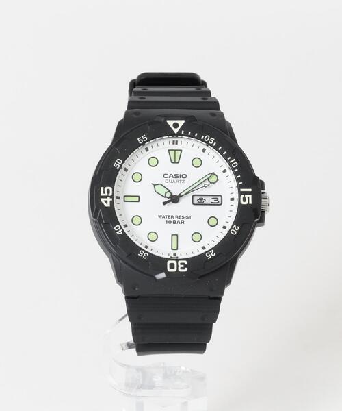 CASIO(カシオ)の「CASIO MRW-200HJ(アナログ腕時計・メンズ・ホワイト/ブラック・FREE)」の2枚目の写真