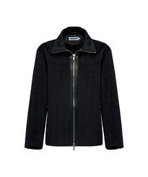 LMN3011（エルエムエヌ3011）の「バレリーナヘアリージャケット-ブラック（ライダースジャケット）」