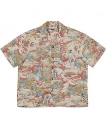 DIAFVINE（ディアフバイン）の「DV.LOT 684 LAND OF ALOHA shirt -Orange-（シャツ/ブラウス）」