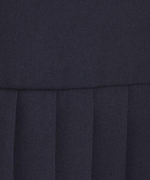 grove（グローブ）の「【マシンウォッシュ/防シワ/UVカット】裾プリーツ取り外しボウタイブラウス（シャツ/ブラウス・レディース・ネイビー/ブラック/オフホワイト・02/03/05/04/01）」の7枚目の写真