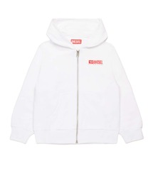 DIESEL KIDS（ディーゼルキッズ）の「DIESEL（ディーゼル）Kids & Junior バックブランドロゴジップアップフーディーパーカー（パーカー）」