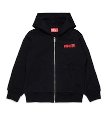 DIESEL ディーゼル フロントジップパーカー シアーパーカー ブラック S DIESEL ディーゼル フロントジップパーカー シアーパーカー ブラック S
