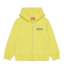 DIESEL KIDS | DIESEL(ディーゼル)Kids & Junior バックブランドロゴジップアップフーディーパーカー(パーカー)