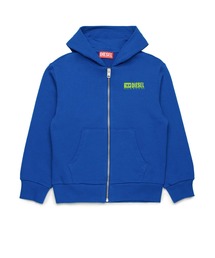 DIESEL KIDS（ディーゼルキッズ）の「DIESEL（ディーゼル）Kids & Junior バックブランドロゴジップアップフーディーパーカー（パーカー）」