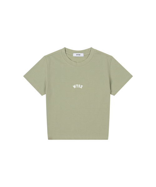 WYSE（ワイズ）の「クーリングニューロゴクロップ半袖Tシャツ（オリーブ）（Tシャツ/カットソー・レディース・その他・FREE）」の2枚目の写真