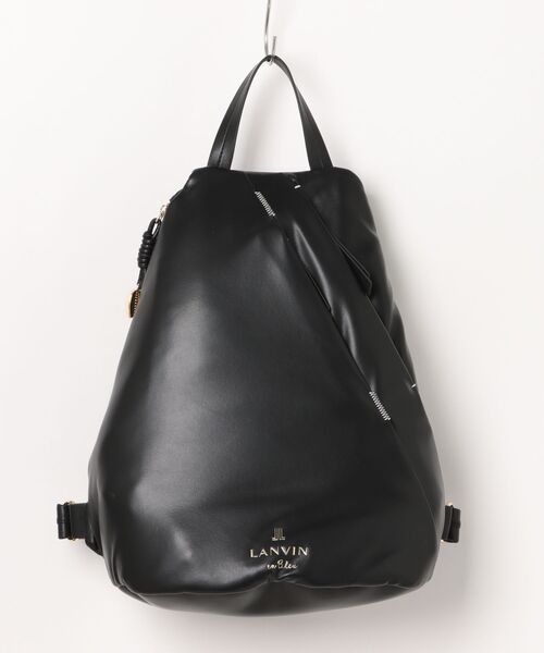 LANVIN en Bleu(ランバンオンブルー)の「スフレ バックパック(バックパック/リュック・レディース・ブラック・FREE)」の1枚目の写真