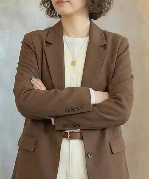 cammie(キャミー)の「ケーブルニットベスト(ベスト・レディース・ホワイト/ブラック/ブルー・F)」の7枚目の写真