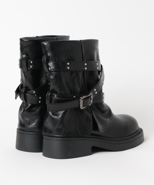 3.3 Field Trip （3.3フィールドトリップ）の「3.3 Field Trip／ミディベルトブーツ（ブーツ・レディース・ブラウン/ブラック・MEDIUM/LARGE）」の8枚目の写真