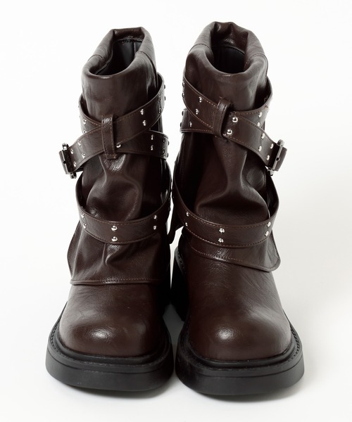 3.3 Field Trip （3.3フィールドトリップ）の「3.3 Field Trip／ミディベルトブーツ（ブーツ・レディース・ブラウン/ブラック・MEDIUM/LARGE）」の20枚目の写真
