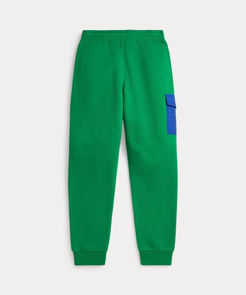 POLO RALPH LAUREN CHILDRENSWEAR（ポロ ラルフ ローレン チルドレンズウェア）の「Polo Sport カーゴ ジョガー パンツ（カーゴパンツ・キッズ・グリーン・L/M/S/XL）」の2枚目の写真