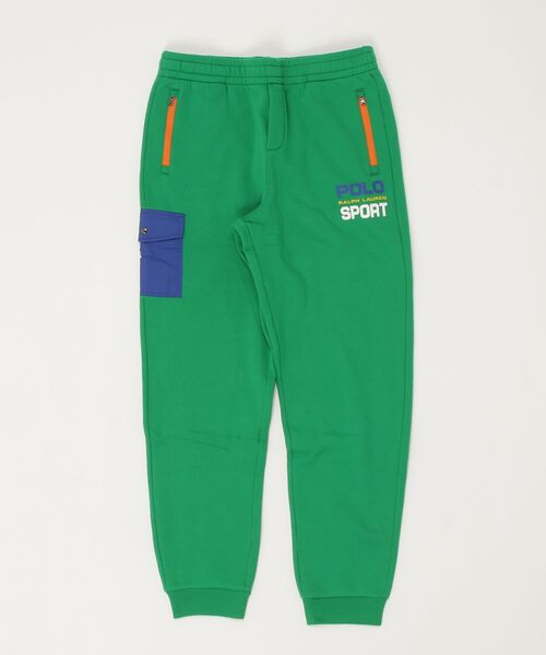 POLO RALPH LAUREN CHILDRENSWEAR（ポロ ラルフ ローレン チルドレンズウェア）の「Polo Sport カーゴ ジョガー パンツ（カーゴパンツ・キッズ・グリーン・L/M/S/XL）」の3枚目の写真