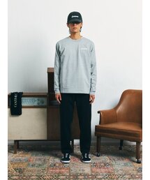 CONTEMENT（コンテメント）の「LONG SLEEVE  CREW-NECK TEE（Tシャツ/カットソー）」