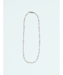 LOWOOL（ロウル）の「Plus pearl silver necklace（ネックレス）」