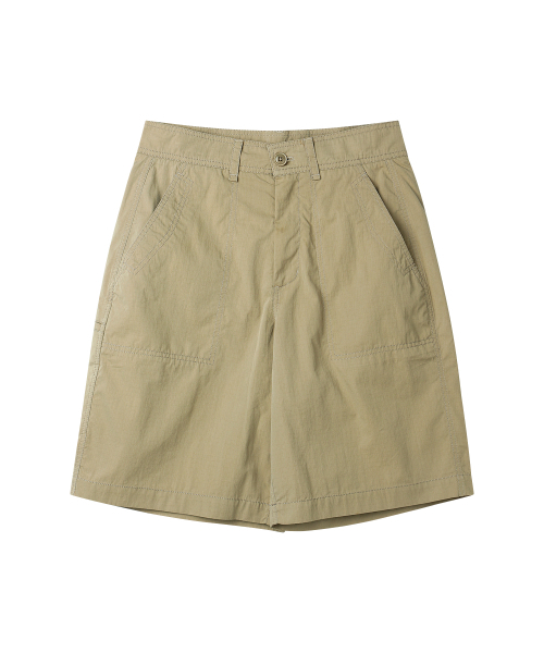 YOUNEEDGARMENTS(ユーニーズガーメンツ)の「ユーティリティリップストップパティグショーツ(ベージュ)(その他パンツ・メンズ・その他・40/38)」の1枚目の写真