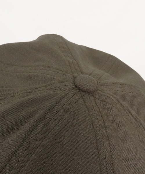 CAMBIO(カンビオ)の「mko13333- Linen Blend Big Casquette キャスケット(OP-261-BO011)(キャスケット・メンズ・ブラック/ダークオリーブ/ダークブラウン・FREE)」の18枚目の写真