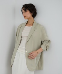 SALON adam et rope' | [26SS]GENTLE SILK ジャケット / セットアップ対応・洗える(テーラードジャケット)
