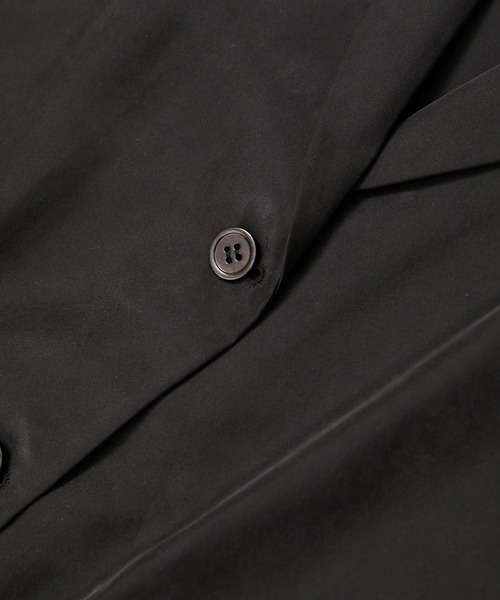 SALON adam et rope'（サロン アダム エ ロペ）の「[26SS]GENTLE SILK ジャケット / セットアップ対応・洗える（テーラードジャケット・レディース・ブラック/ベージュ系その他・FREE）」の22枚目の写真