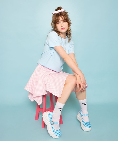 MILK(ミルク)の「Pearl Ribbon Tシャツ(Tシャツ/カットソー・レディース・A/C/D/B・FREE)」の5枚目の写真