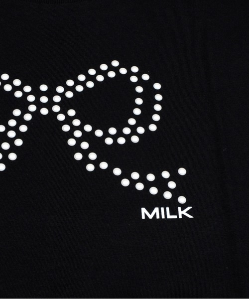 MILK(ミルク)の「Pearl Ribbon Tシャツ(Tシャツ/カットソー・レディース・A/C/D/B・FREE)」の17枚目の写真