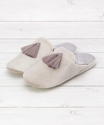 one'sterrace | タッセル付き ベロアスリッパ(ルームシューズ/スリッパ)