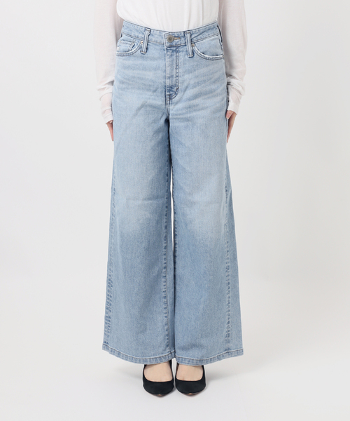 SOMETHING / サムシング 別注 NEW LISA WIDE*（デニムパンツ）｜Spick