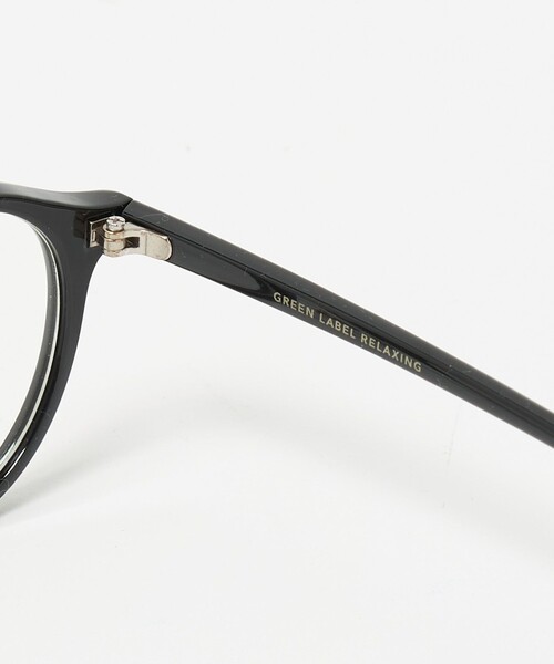 green label relaxing（グリーンレーベルリラクシング）の「コンビフレーム クリアレンズ メガネ（メガネ・レディース・ブラック/ブラウン系・FREE）」の11枚目の写真