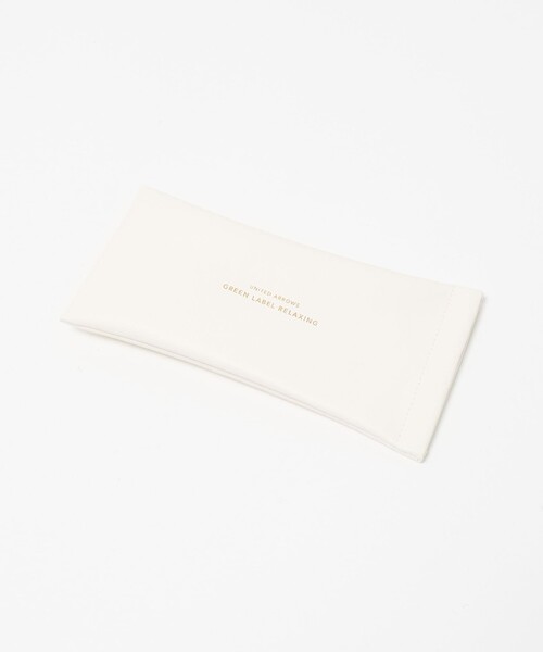 green label relaxing（グリーンレーベルリラクシング）の「コンビフレーム クリアレンズ メガネ（メガネ・レディース・ブラック/ブラウン系・FREE）」の4枚目の写真