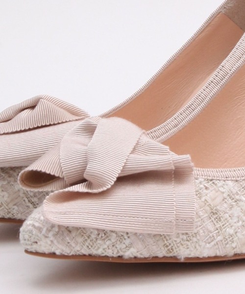 SEVEN TWELVE THIRTY(セヴントゥエルヴサーティー)の「LovelyWalkプラス ポインテッドリボンパンプス(パンプス・レディース・ブラック×ホワイト/ベージュ系その他/ブラック・22cm/22.5cm/23cm/23.5cm/24cm/24.5cm)」の21枚目の写真