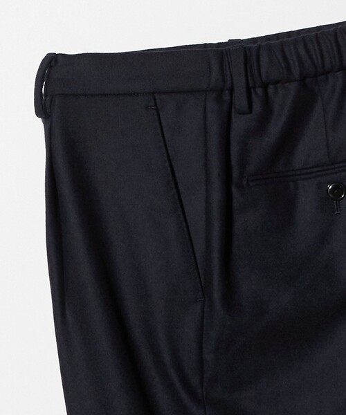 SOVEREIGN（ソブリン）の「＜SOVEREIGN＞フランネル ハーフギャザー イージースラックス（その他パンツ・メンズ・ネイビー・L）」の3枚目の写真