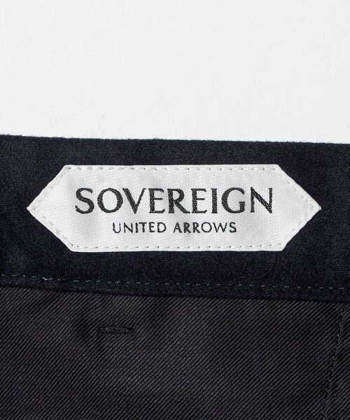 SOVEREIGN（ソブリン）の「＜SOVEREIGN＞フランネル ハーフギャザー イージースラックス（その他パンツ・メンズ・ネイビー・L）」の9枚目の写真
