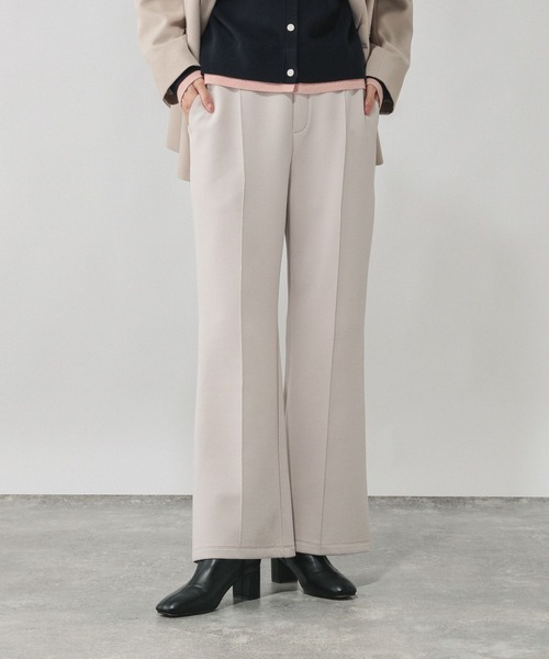 GLOBAL WORK(グローバルワーク)の「ダンボールフレアパンツ/636480(スウェットパンツ・レディース・ブラック/ブラウン/ベージュ/グレー・SMALL/LARGE/MEDIUM)」の15枚目の写真