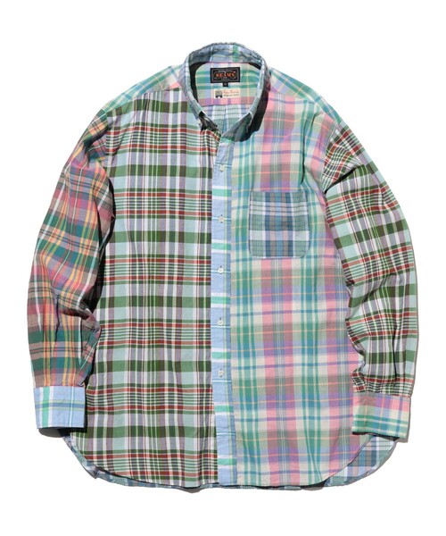 BEAMS PLUS（ビームスプラス）の「B.D. Classic-fit Madras Panel（シャツ/ブラウス・メンズ・その他・X-LARGE/MEDIUM/SMALL/LARGE）」の2枚目の写真