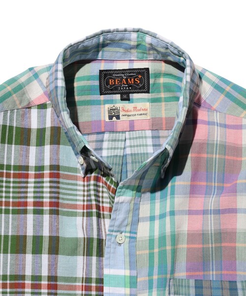 BEAMS PLUS（ビームスプラス）の「B.D. Classic-fit Madras Panel（シャツ/ブラウス・メンズ・その他・X-LARGE/MEDIUM/SMALL/LARGE）」の3枚目の写真