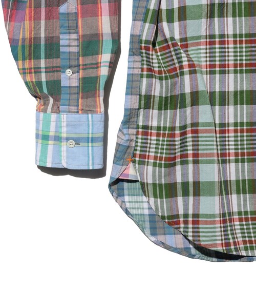 BEAMS PLUS（ビームスプラス）の「B.D. Classic-fit Madras Panel（シャツ/ブラウス・メンズ・その他・X-LARGE/MEDIUM/SMALL/LARGE）」の5枚目の写真