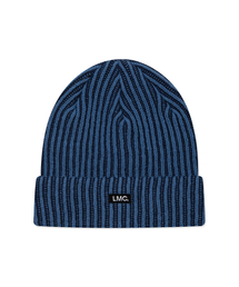 LMC | MICRO BOX TWO TONE KNIT BEANIE blue(ニットキャップ/ビーニー)