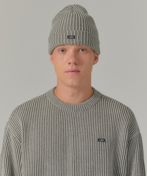 LMCの「MICRO BOX TWO TONE KNIT BEANIE blue(ニットキャップ/ビーニー・レディース・その他・ONE SIZE)」の2枚目の写真