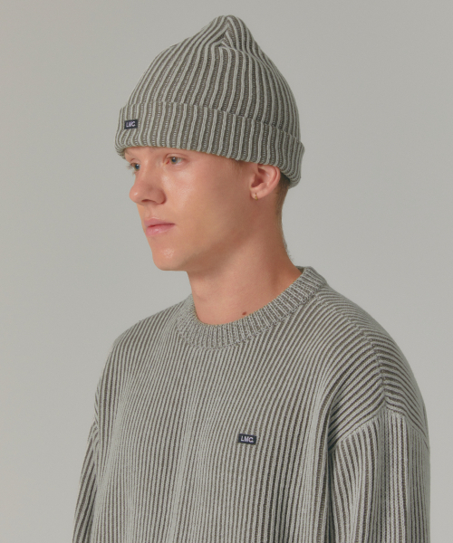 LMCの「MICRO BOX TWO TONE KNIT BEANIE blue(ニットキャップ/ビーニー・レディース・その他・ONE SIZE)」の3枚目の写真