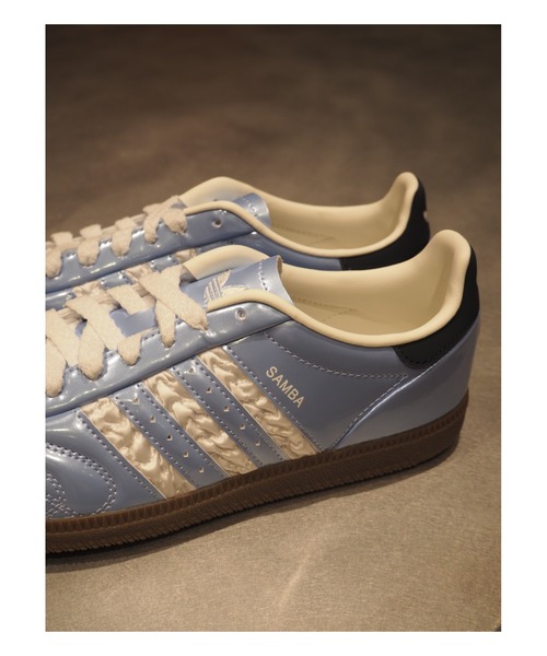 adidas(アディダス)の「【BILLY'S EXCLUSIVE】SAMBA JP KJ7302(スニーカー・メンズ・ブルー・24.0cm/23.0cm/25.0cm/24.5cm/23.5cm/25.5cm/22.0cm/22.5cm)」の2枚目の写真