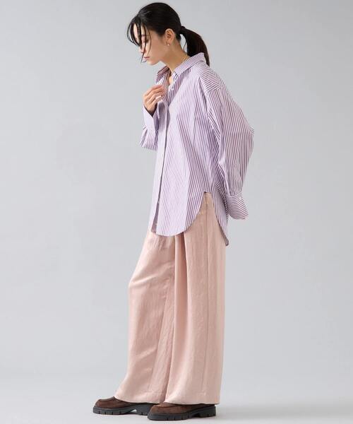 Liesse(リエス)の「イージーワイドパンツ(その他パンツ・レディース・アイボリー/グレー/ピンク・FREE)」の18枚目の写真