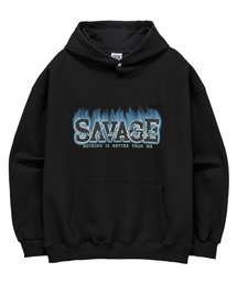 SAVAGE GRAPHIC HOODIE_black