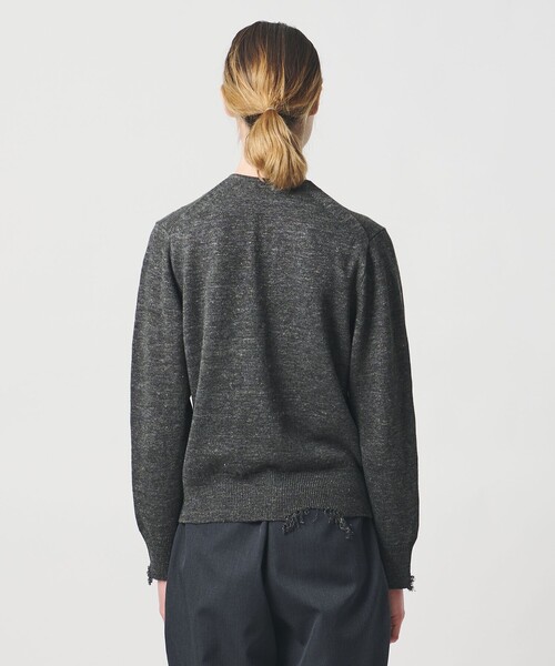 LOEFF(ロエフ)の「<LOEFF>ダメージ ヘンリーネック ニット UNISEX(ニット/セーター・レディース・ダークブラウン/ダークグレー・0/1/2)」の18枚目の写真