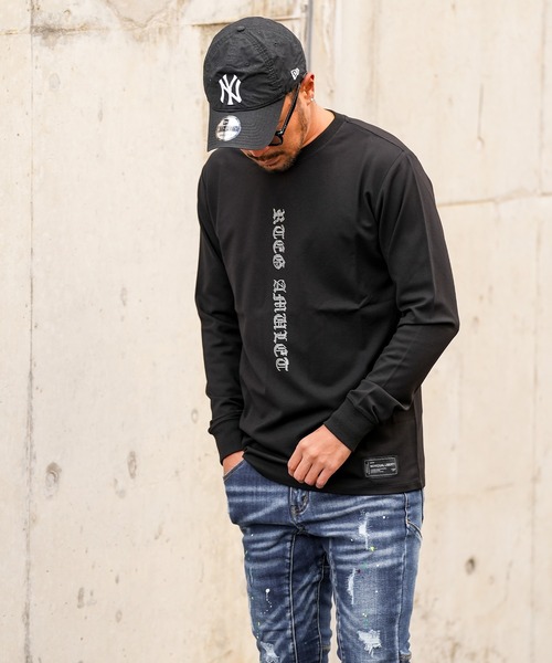 adamsJUGGLER(アダムスジャグラー)の「RTEG AM&EL/OEロンティー(Tシャツ/カットソー・メンズ・ブラック/ホワイト・M/XXL/XL/L/S)」の12枚目の写真
