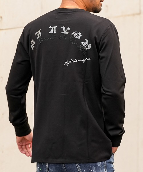 adamsJUGGLER(アダムスジャグラー)の「RTEG AM&EL/OEロンティー(Tシャツ/カットソー・メンズ・ブラック/ホワイト・M/XXL/XL/L/S)」の15枚目の写真