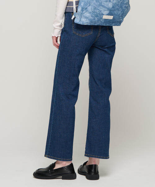 ROIDESROIS(ロワデロワ)の「ブラシワンタックワイドデニムパンツ(濃紺)(デニムパンツ・レディース・その他・S/L/XL)」の3枚目の写真